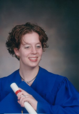 My Senior Gown Picture